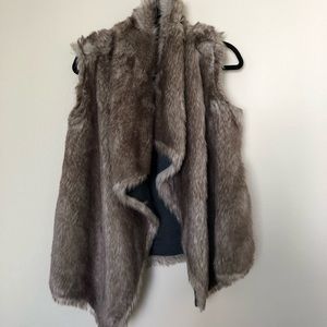 Faux Fur Reversible Vest, Mossimo Target